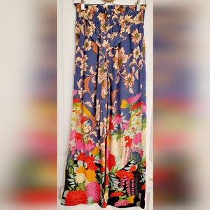 Anthropolgie High Waist Wide Leg Paperbag Pants